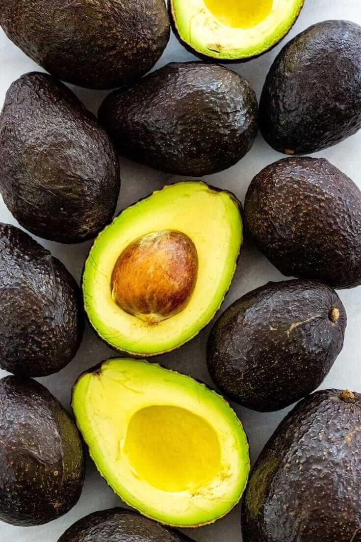 Multiple avocados with one cut
